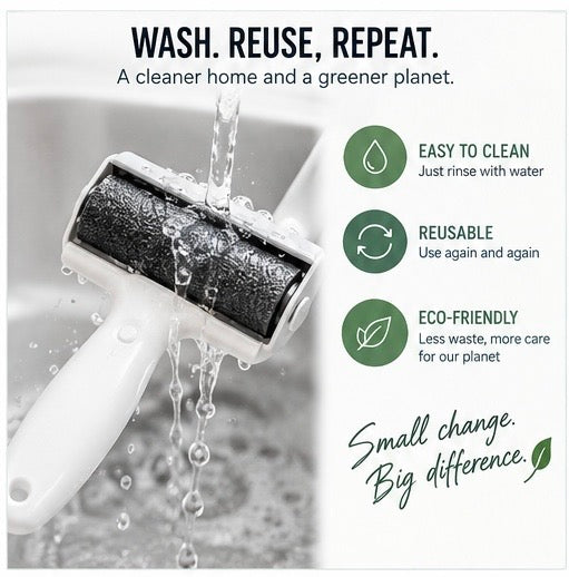 2-in-1 Reusable Pet Hair Remover Roller